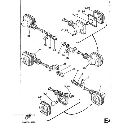 VORDERER BLINKER KOMPL. 1