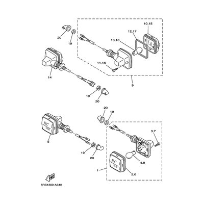 VORDERER BLINKER KOMPL. 1