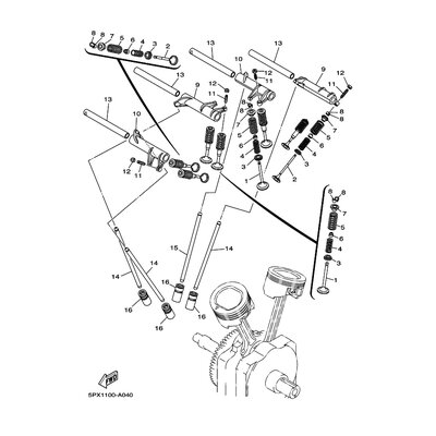 Yamaha Teil 5PX121440000