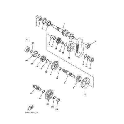 Yamaha Teil 5GH176811000