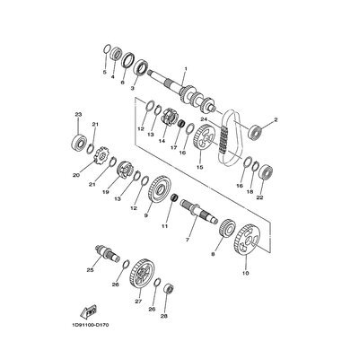 Yamaha Teil 5GH176811100