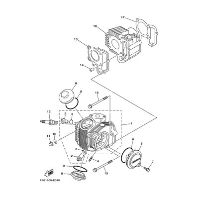 CYL. HEAD ASSY. 1