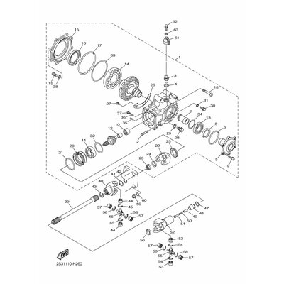 Yamaha Teil 2S3461860000