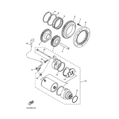 Yamaha Teil 5JN818900000