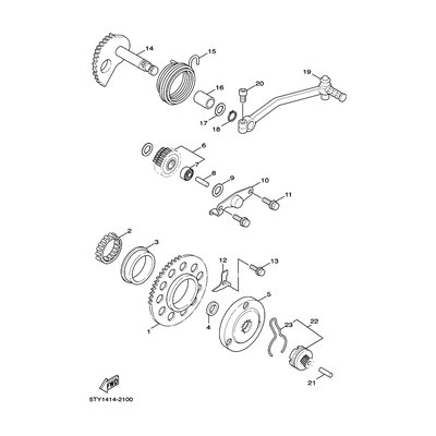 Yamaha Teil 5MLE56700000