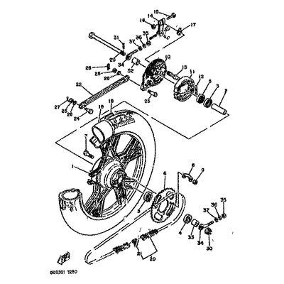 GEAR, SPROCKET WHEEL (41T)