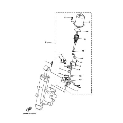 Yamaha Teil 69W438800000