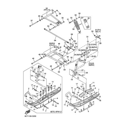 Yamaha Teil 8ET2376A0000