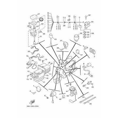 Yamaha Teil 5MLX85750000