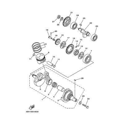 KOLBENRINGSATZ (1.00MM UG)