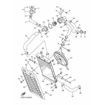 GEHAUSE, THERMOSTAT