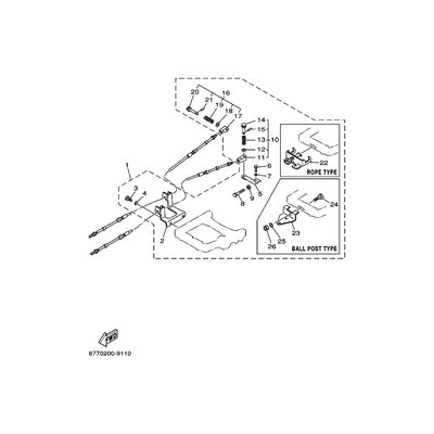 HOOK STEERING ASSY