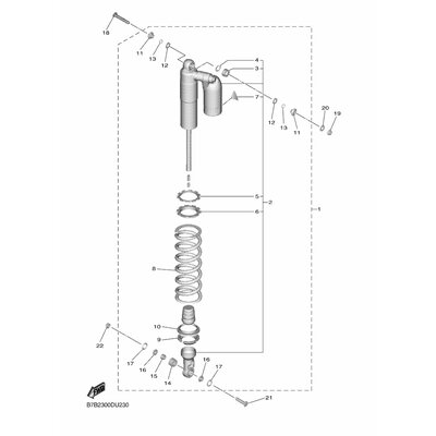 STOSSDAMPFER, HINTEN