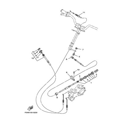 Yamaha Teil GU2U14810200