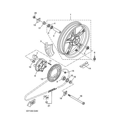 Yamaha Teil 9466X0001100