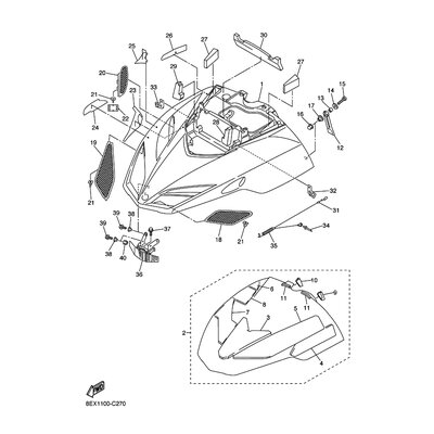 Yamaha Teil 8EX7717F0000