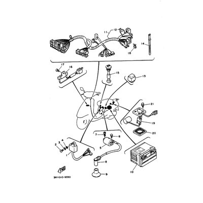 DICHTUNG, KERZENSTECKER