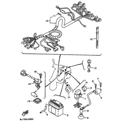 DICHTUNG, KERZENSTECKER