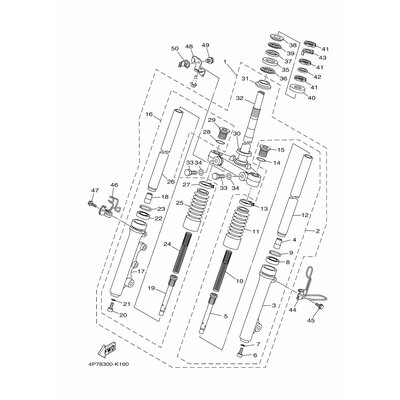 Yamaha Teil 4P7F38430000