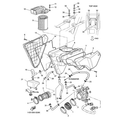 Yamaha Teil 5YKE244G0000