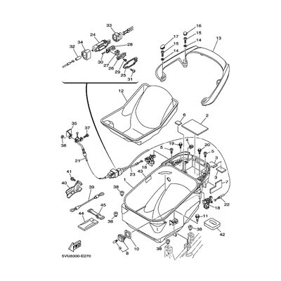 Yamaha Teil 5GJ2476U1000