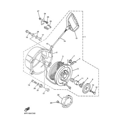 Yamaha Teil 8FF1546C0000