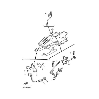 DICHTUNG, KERZENSTECKER