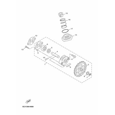 Yamaha Teil 5STE33640000