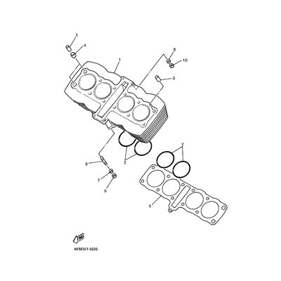 O-RING (409-CYLINDER HEAD)