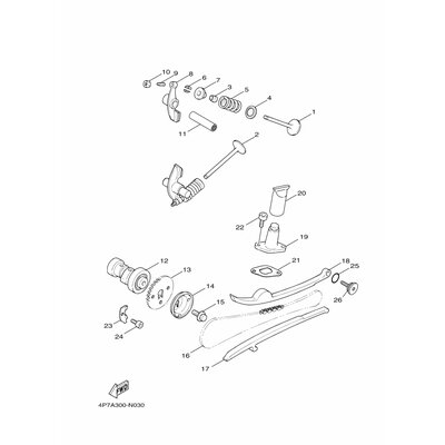 HALTER, VENTILFEDER