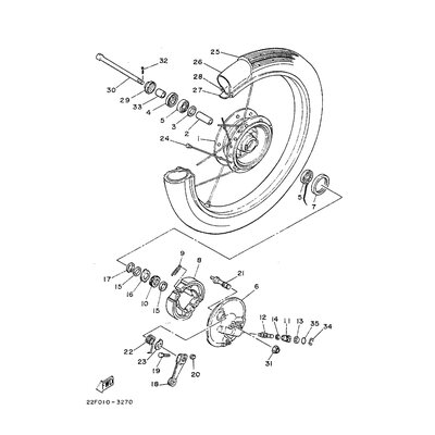 BAND, RIM (3.25-17) (3Y0)