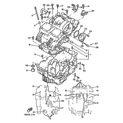 BOLT, FLANGE (12R)