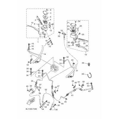 HALTER, BREMSSCHLAUCH 2