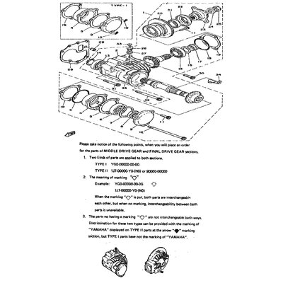 O-RING, MIDDLE BEARING HSG