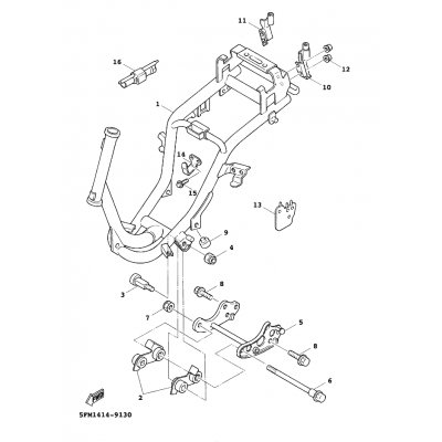 ENGINE BRACKET COM