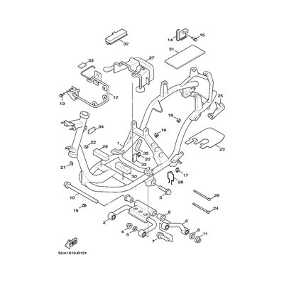 Yamaha Teil 5MLF14800000