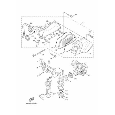 Yamaha Teil 4P9E44080000