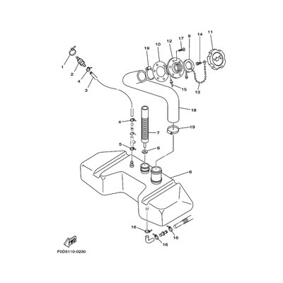 HOSE,OIL FILLER