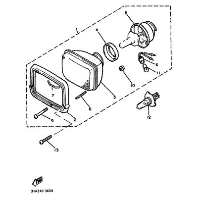 SCREW, FLAT HEAD (A40)