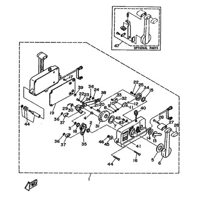 SCREW, FLAT HEAD (A40)