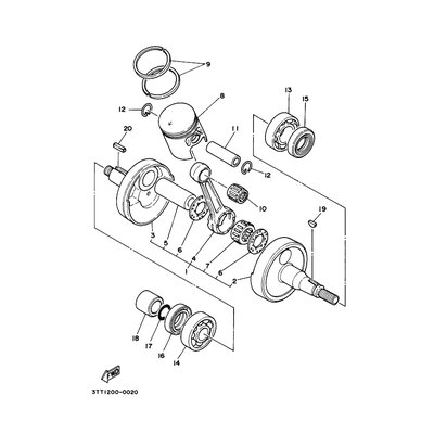 KOLBENRINGSATZ (0.25MM UG)