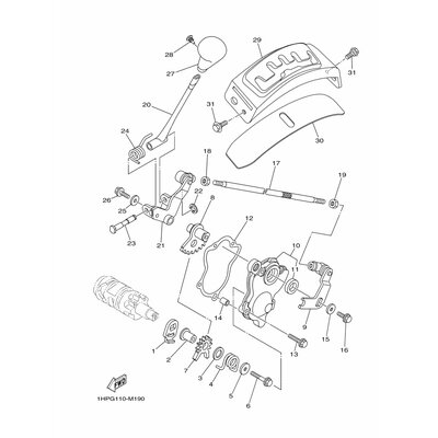 SHIFTER BRKT. ASSY