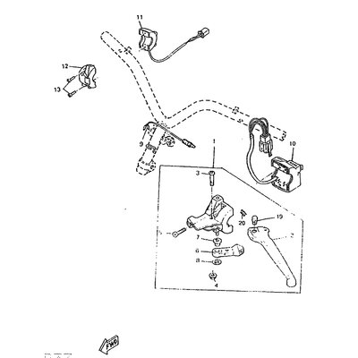 HEBELHALTER KOMPL. 1