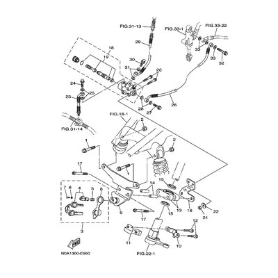 Yamaha Teil N0AWF0410000