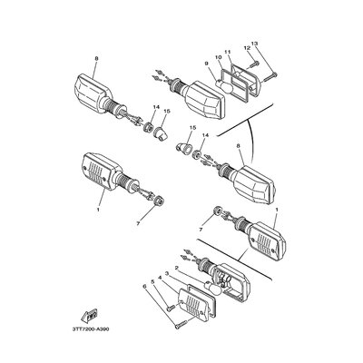 VORDERER BLINKER KOMPL. 1