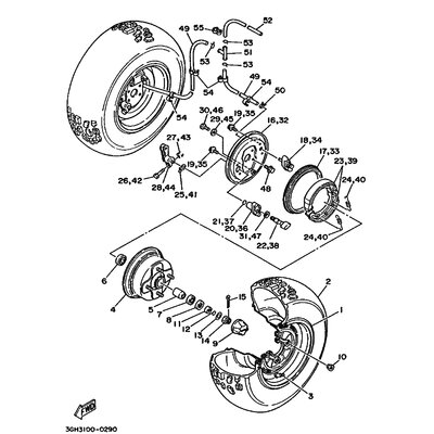 BREMSSCHUHSATZ