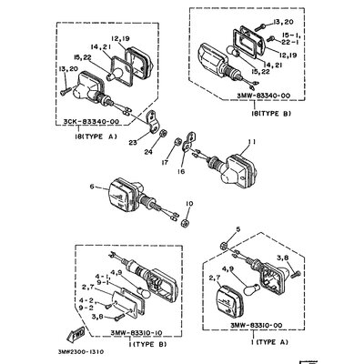 VORDERER BLINKER KOMPL. 2