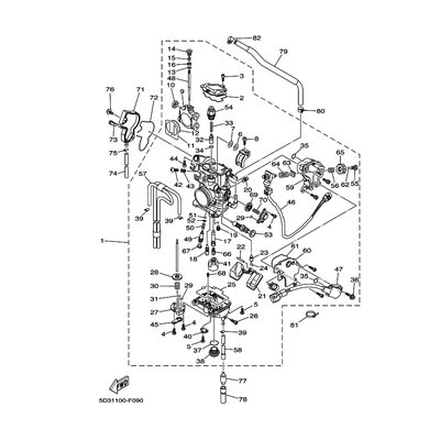 Yamaha Teil 5TG8259A0000