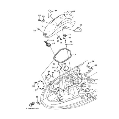 Yamaha Teil F0D6515A0300