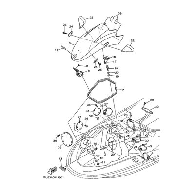 Yamaha Teil F0D6515A0400